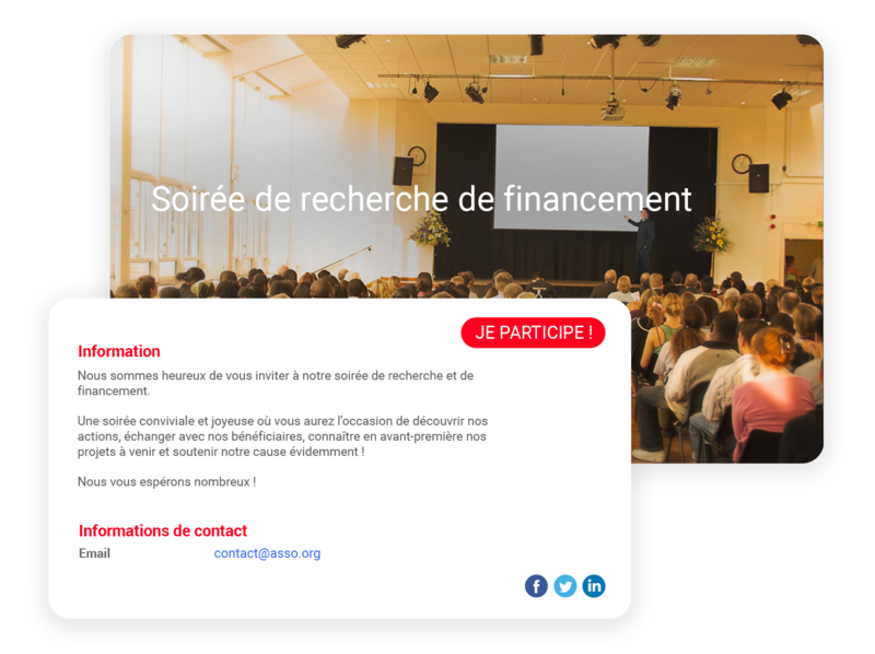 exemple d'emailing pour association