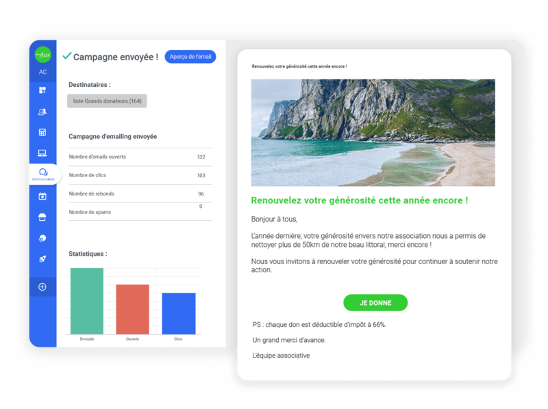 Emailing pour association environnementale