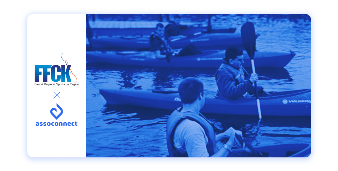 Partenariat Fédération Française de Canoë-Kayak (FFCK) AssoConnect