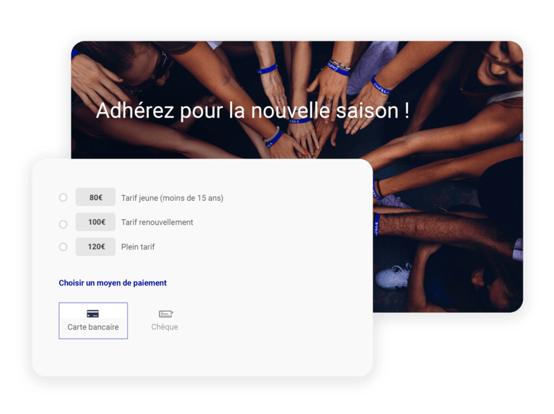 Solutions de paiement en ligne pour association
