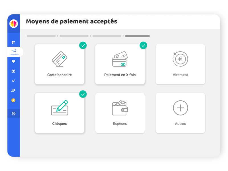 paiement adhésion en ligne