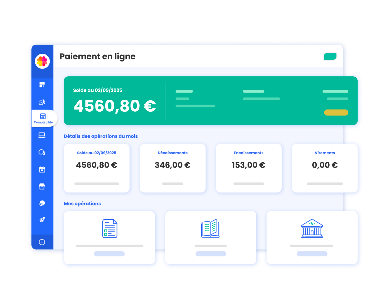 Compte en ligne et Tap to Pay