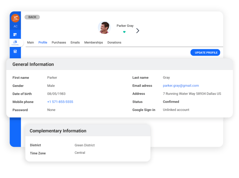 alumni management software database