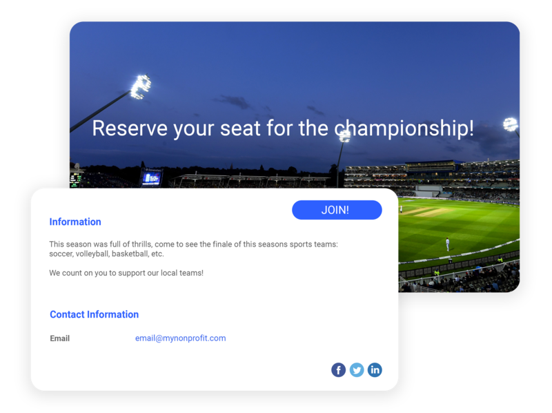 events in rugby club management software