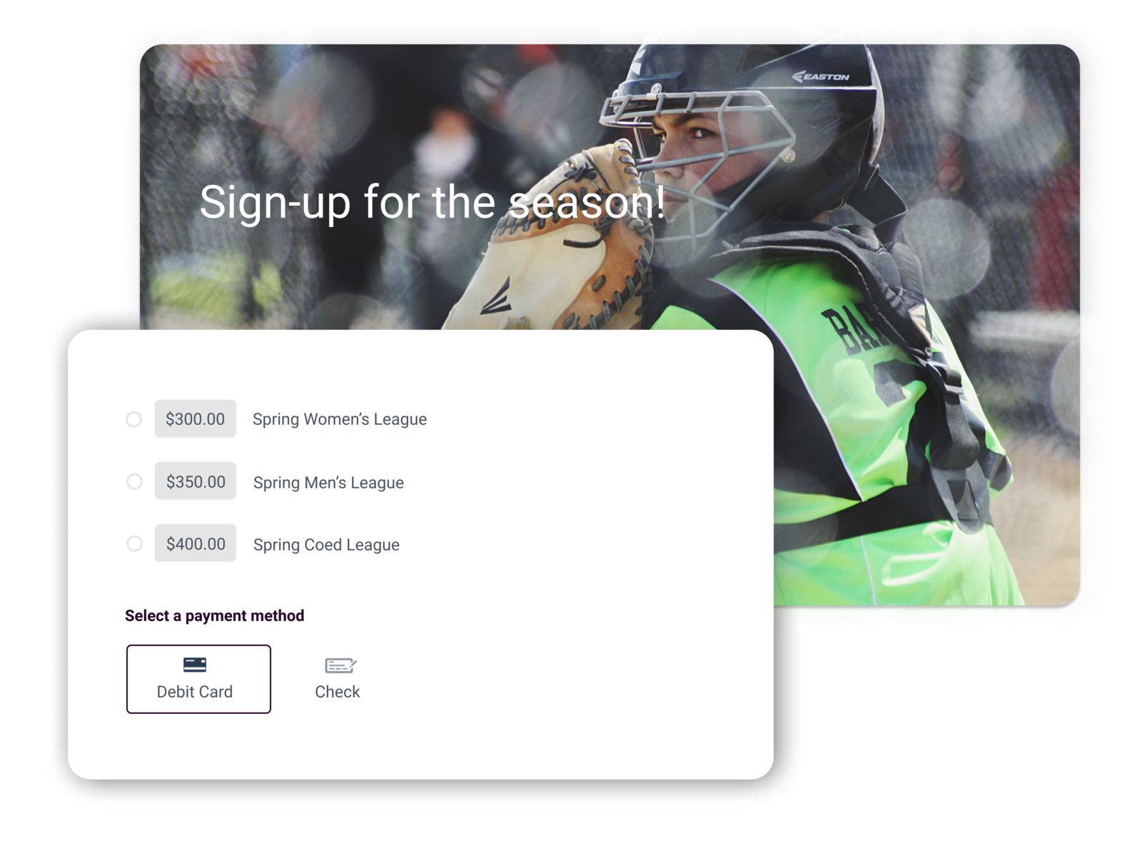 softball league software summary